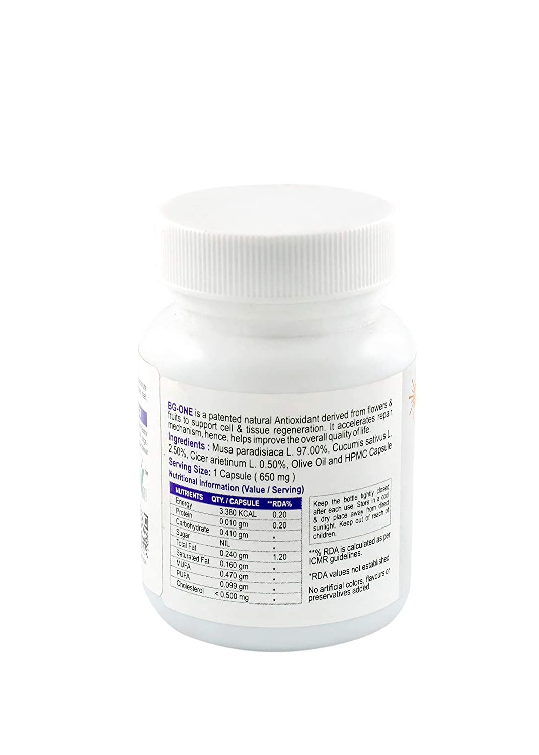 BlackGoldust BG-ONE, Cell Regenerating Antioxidant 30N Capsule - Image 3